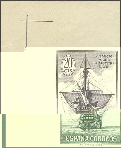 531-38P. 1930. Del 1 cts al 20 cts, en negro. ENSAYOS DE PLANCHA, SIN DENTAR.jpg
