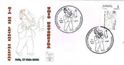 Sello personalizado. Noia. Letras Galegas 2010. Uxio Novoneira. Sobre. Baja.jpg