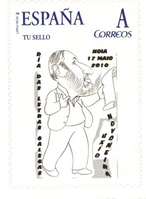 Sello personalizado. Noia. Letras Galegas 2010. Uxio Novoneira.jpg