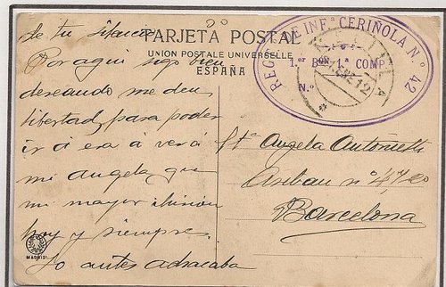 RGTO. INFANTERIA CERIÑOLA NÚM. 42