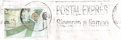 POSTAL EXPRES<br />Siempre a tiempo<br />BREA DE ARAGÓN /Zaragoza