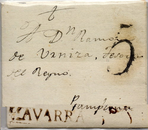 Carta de Urdax a Pamploa 18 de septiembre de 1819