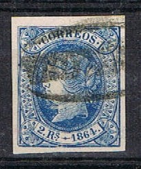 Un  2 reales con centraje de lujo