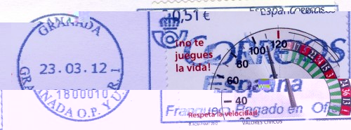 FPO. AF-107. Granada. Granada O.P. y U.R. 1. 1800010. Azul. 2012-03-23.jpg