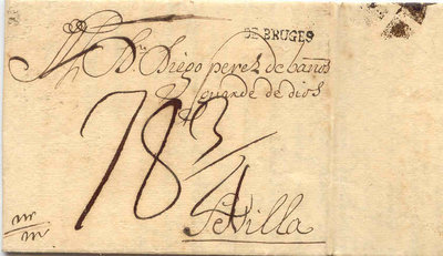 1737 Brujas a Sevilla (porte de 78 3/4 entiendo que cuartos_NO COINCIDE CON LAS TARIFAS DE 1714