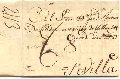 1744 Brujas a Sevilla 6 reales...Bueno una que si coincide.