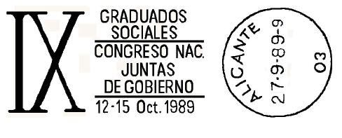 Rodillo Alicante Graduados Sociales continuo