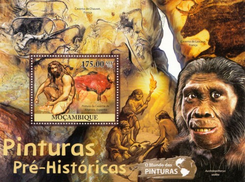 Altamira, el bisonte, en este tipo de sellos HB que....