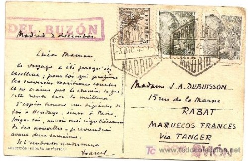 del buzon....por avion
