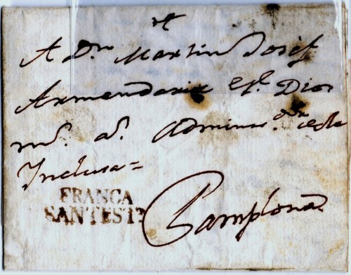 Santesteban a Pamplona el 28 de octubre de 1817