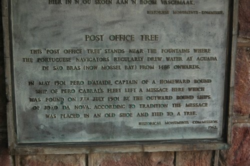 La placa conmemorativa