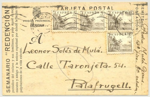 Prisión Provincial de Gerona 24/Jun/40