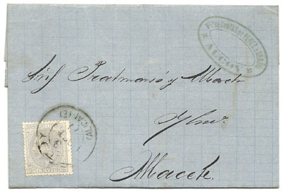 3-OCT-1879. Primera fecha conocida del tipo II en Alcoy
