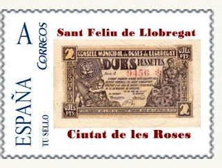 Sello personalizado. 2012. Sant Feliu de Llobregat. Ciutat de les Roses.jpg