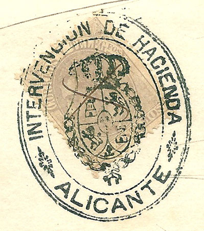 1888.1 noviembre. Interv. Hacienda de Alicante