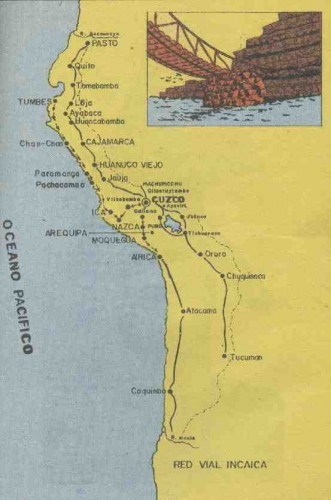Las rutas de los chasquis
