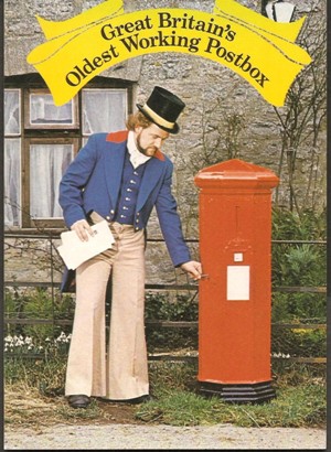 Barnes Cross Great Britain's Oldest Postbox  Letterbox Postcard New Condition OkOk.jpg