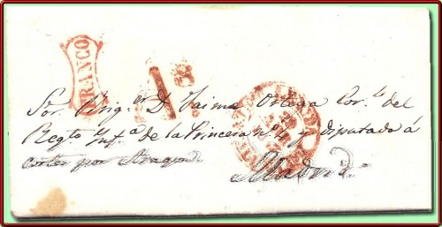Carta a Calaf. A de Abono. A Madrid. Roja. Graus.jpg