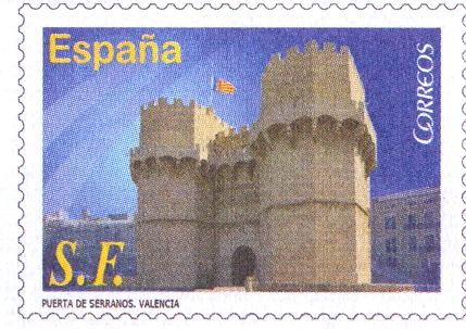 Sobre Servicio Filatélico. 2012. Puerta de Serranos. Valencia. Detalle.jpg