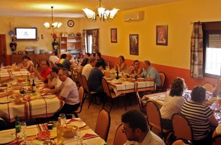 La hora de la comida.