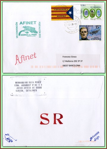 Desde Pozo Alcon, carta de Bernardino