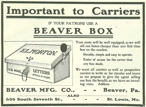 mas que un buzon,seria una caja para los &quot;carteros&quot;