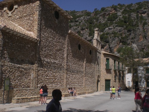 Vista del Santuario.