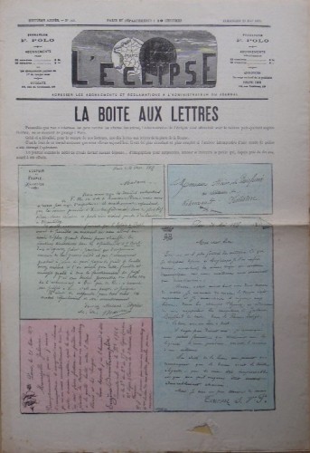 343 l'eclipse gill caricature satirique satire 1875 boite aux lettres LETTER BOX.jpg Ok.jpg