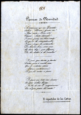 Felicitación del Cartero - 1.851