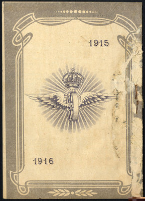Felicitación del Cartero - Madrid 1915 librillo-dors