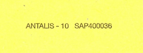 SAP400036. DC-3 Norma UNE-C-5. Antalis - 10. Reverso. Detalle 1.jpg