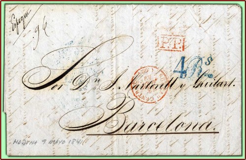 Habana, 1849 anverso