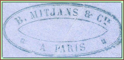 Habana? - 1857 MP - encaminada a Bcn - Marca encaminador