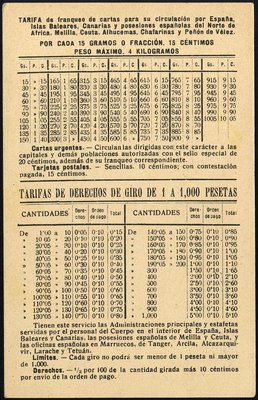 Felicitación del Cartero - 1919-dors