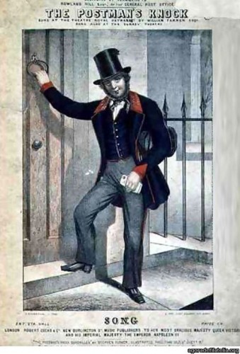S. Rosenthal The postmans Knock Cubierta de una cancion de Stephen Glover.jpg