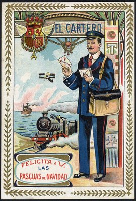 Felicitación del Cartero - 1920-anv