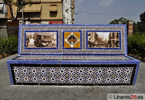 Banco paseo de Linarejos