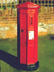 A pillar box from 1856 at Framlingham, Suffolk (c) Rosalind Wicks.jpg