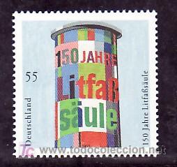 ALEMANIA FEDERAL 2269 SIN CHARNELA, 150º AÑOS DE LOS BUZONES,.jpg