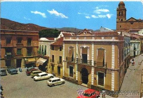 ALMUÑECAR GRANADA PZA DEL GENERALISIMO COCHE TIBURON CITROEN CITROËN BUZON CORREOS.jpg