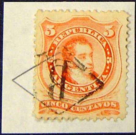 Año 1867 - Pet 18 - Matasello Buzon B.jpg