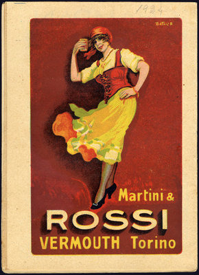 Felicitación del Cartero - librillo 1924-dors