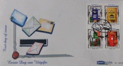 ARUBA FDC E 169 AB 2011 MAIL BOXES BRIEVENBUS La BOÎTE AUX LETTRES BRIEFKASTEN BLANCO BLANK 2Ok.jpg
