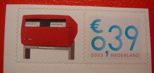 Bedrijfspostzegel 2003 MNH Brievenbus Ok.jpg