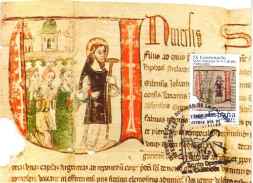 1 Tarjeta IX Centenario de LA CALZADA.JPG