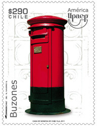 Chile 2011 America Upaep - Buzon - Mailbox MNH.jpg