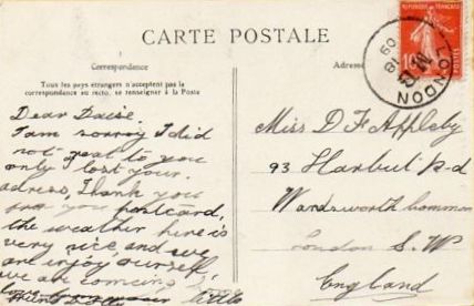 Correo francés a Inglaterra - Londres matasellos BOX MÓVILES Okç.jpg