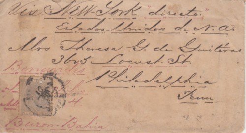 CUBA ESPAÑA SPAIN 1887 HAVANA BUZON DE LA BAHIA marca manuscrita.jpg