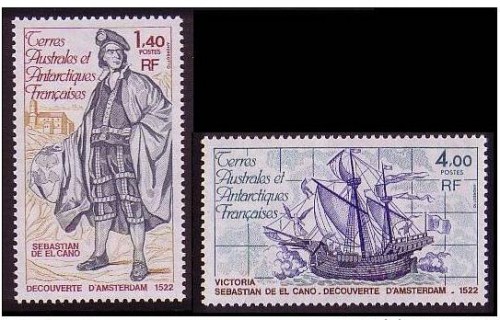 TAAF - Juan Sebastian Elcano y nao Victoria