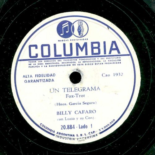 BILLY CAFARO UN TELEGRAMA 78 RPM ARGENTINA 60s ROCK.jpg